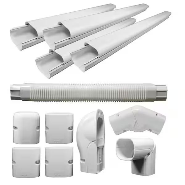 PVC Line cover set-Easy Installation