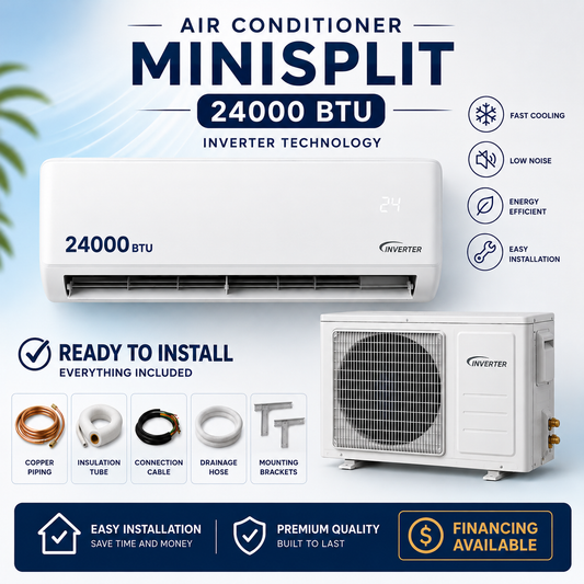 24000 BTU  Inverter-Cold and Heat-TGM
