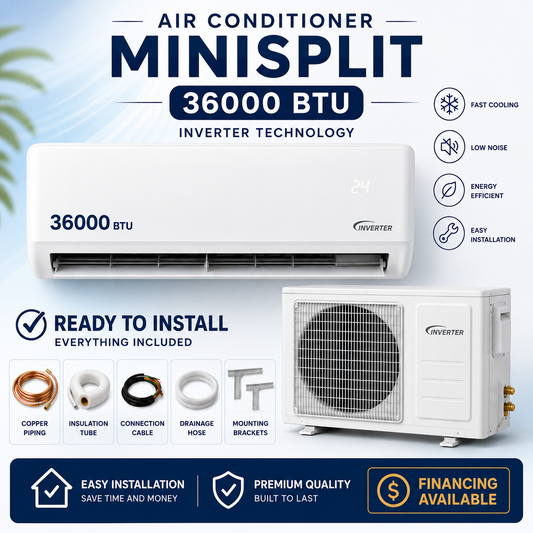 36000 BTU  Inverter-Cold and Heat-TGM