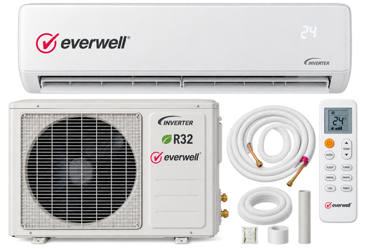 12000 BTU Inverter-Cold and Heat-EVERWELL
